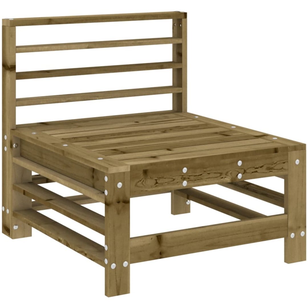 Mittensoffor 2 st impregnerad furu vidaXL – bild 3