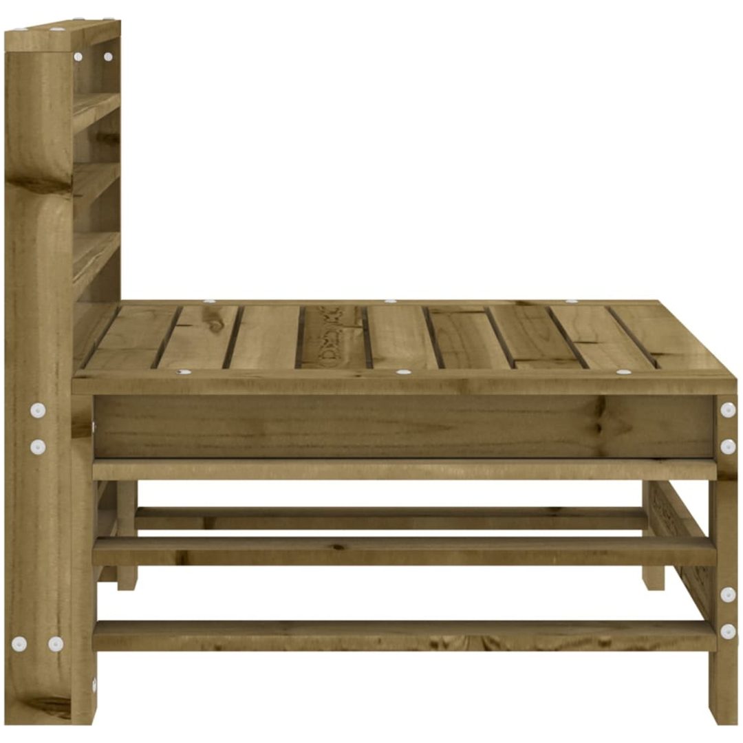 Mittensoffor 2 st impregnerad furu vidaXL – bild 5