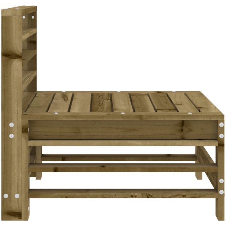 Mittensoffor 2 st impregnerad furu vidaXL – bild 5