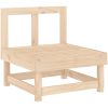 Mittensoffor 2 st massiv furu vidaXL – miniatyr 3