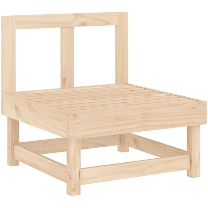 Mittensoffor 2 st massiv furu vidaXL – bild 3