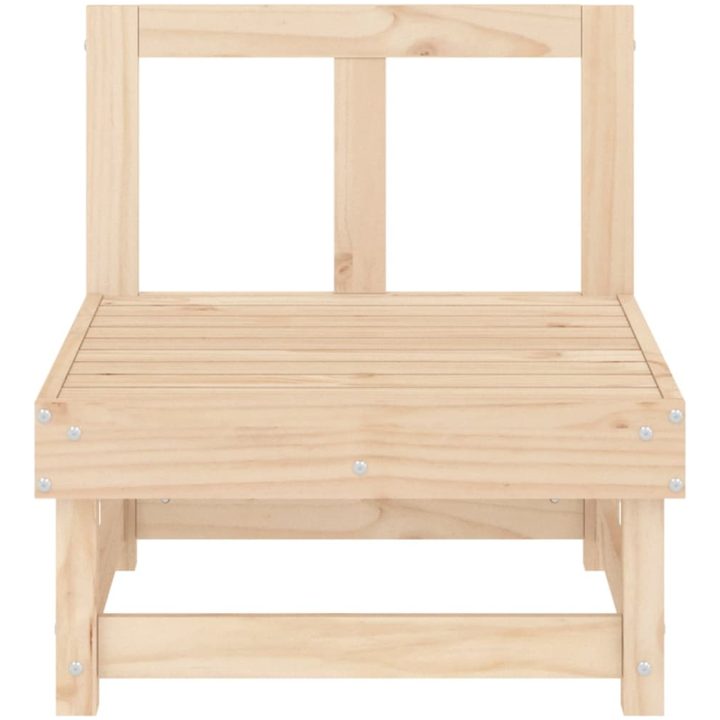 Mittensoffor 2 st massiv furu vidaXL – bild 4