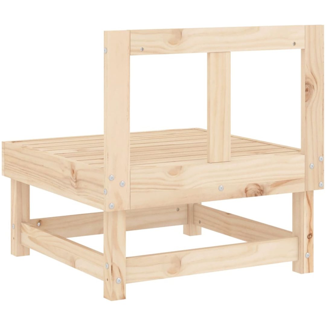 Mittensoffor 2 st massiv furu vidaXL – bild 6