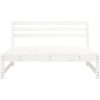 Mittensoffor 2 st vit 120x80 cm massiv furu vidaXL – miniatyr 4