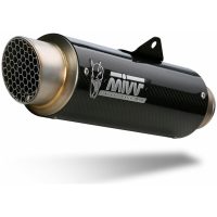 MIVV GP Pro Muffler Carbon/Stainless Steel End Cap Honda CB1000R