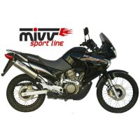 MIVV Oval Classic Slip-on Stainless Steel Honda XL650V Transalp