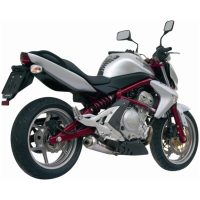 MIVV X-CONE Stainless Slip-On Kawasaki