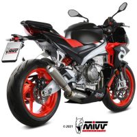 MIVV X-M1 Full Exhaust System - Titanium/Stainless Steel Aprilia Tuono 660