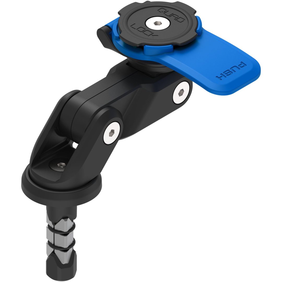 Mobilfäste Fork Stem Mount V2 Quad Lock Quad Lock-fodral / Universala adaptrar / Vibrationsdämpare / Trådlösa laddare / USB-laddare / Quad Lock 360