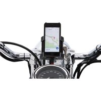 Mobil/GPS-Hållare för 7/8 tum och 1 tum styren ink. laddning CIRO