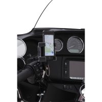 Mobil/GPS-Hållare till Harley-Davidson 84-17 modeller, ej 14-17 FLHX inkl. laddning CIRO