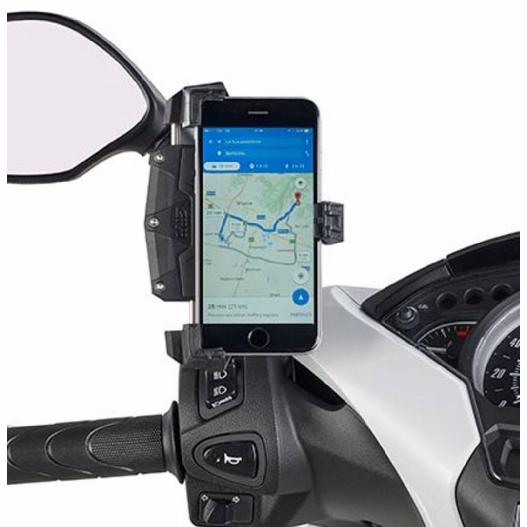 Mobilhållare S920M Universal Givi Motorcyklar / Skotrar / Cyklar / Fyrhjulingar / Snöskotrar – bild 5