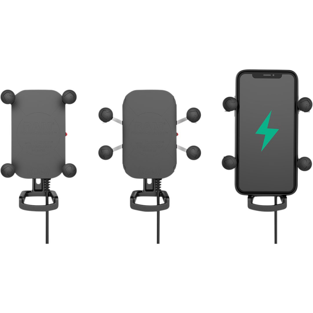 Mobilhållare Tough-Charge Vattentät Svart RAM MOUNTS – bild 4