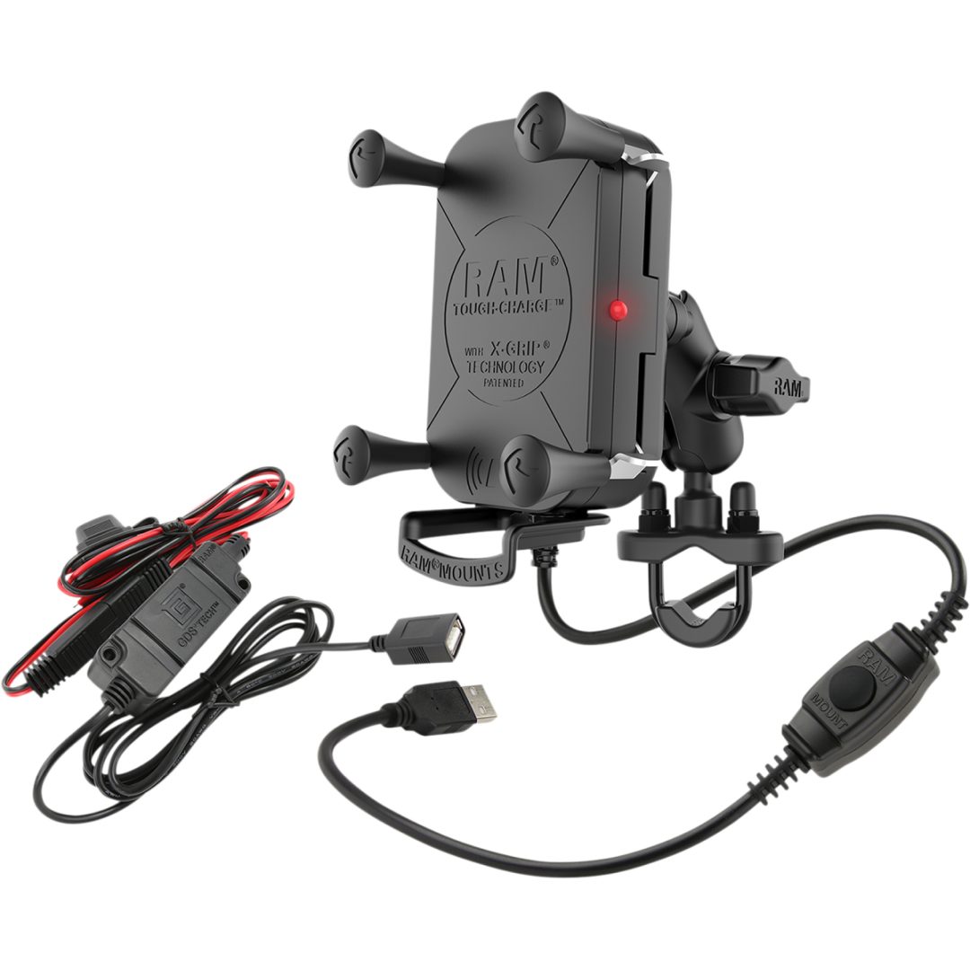 Mobilhållare Tough-Charge Vattentät Svart RAM MOUNTS – bild 2