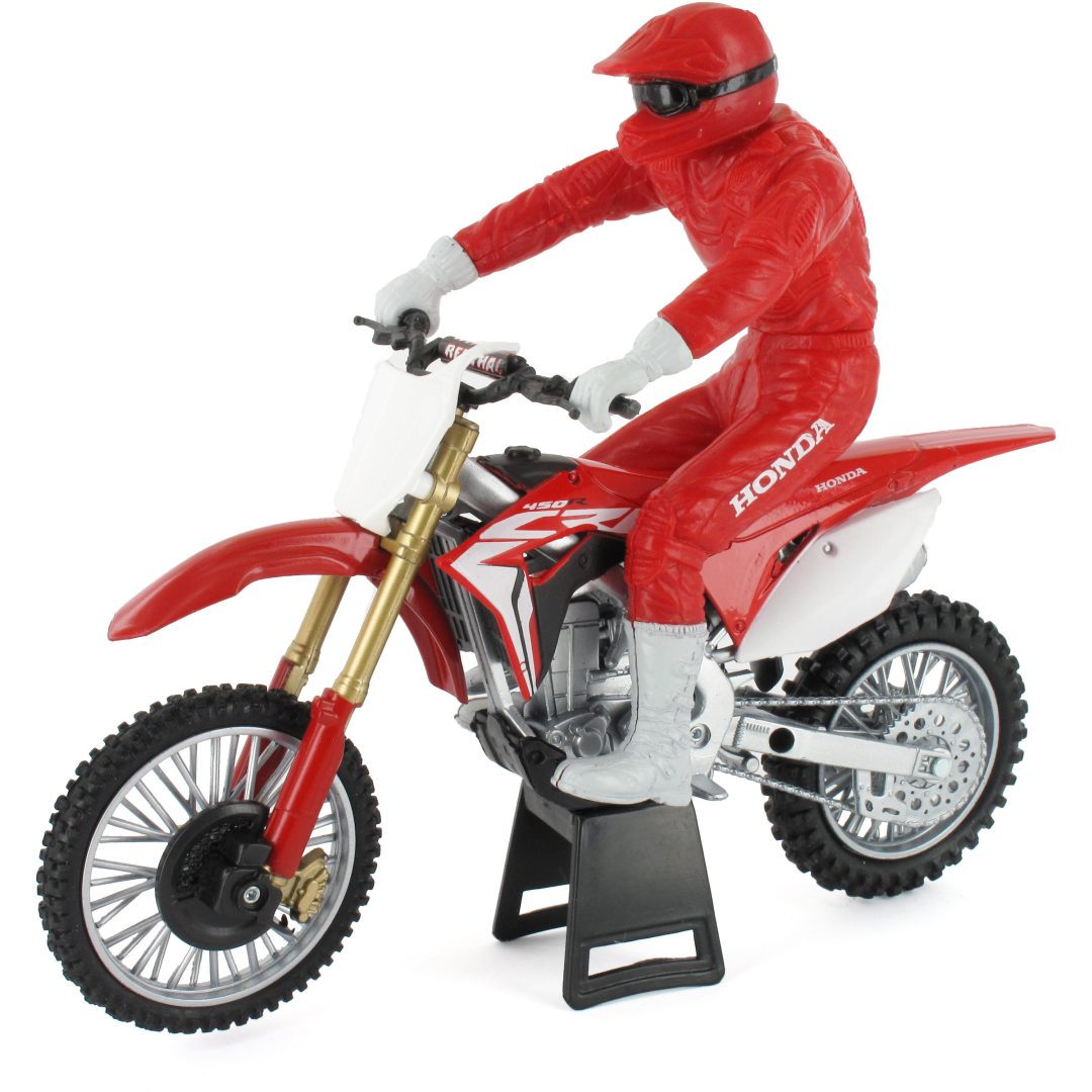 Modellmotorcykel Med Förare 1:12 New-Ray