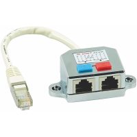 Modular T-splitter Cat.5E, UTP MALMBERGS