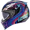 Modulärhjälm Threshold Synthwave Lazer Cobra Lila ICON XS – miniatyr 3