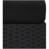 Modulsoffa 2-sits konstrotting svart vidaXL – miniatyr 6