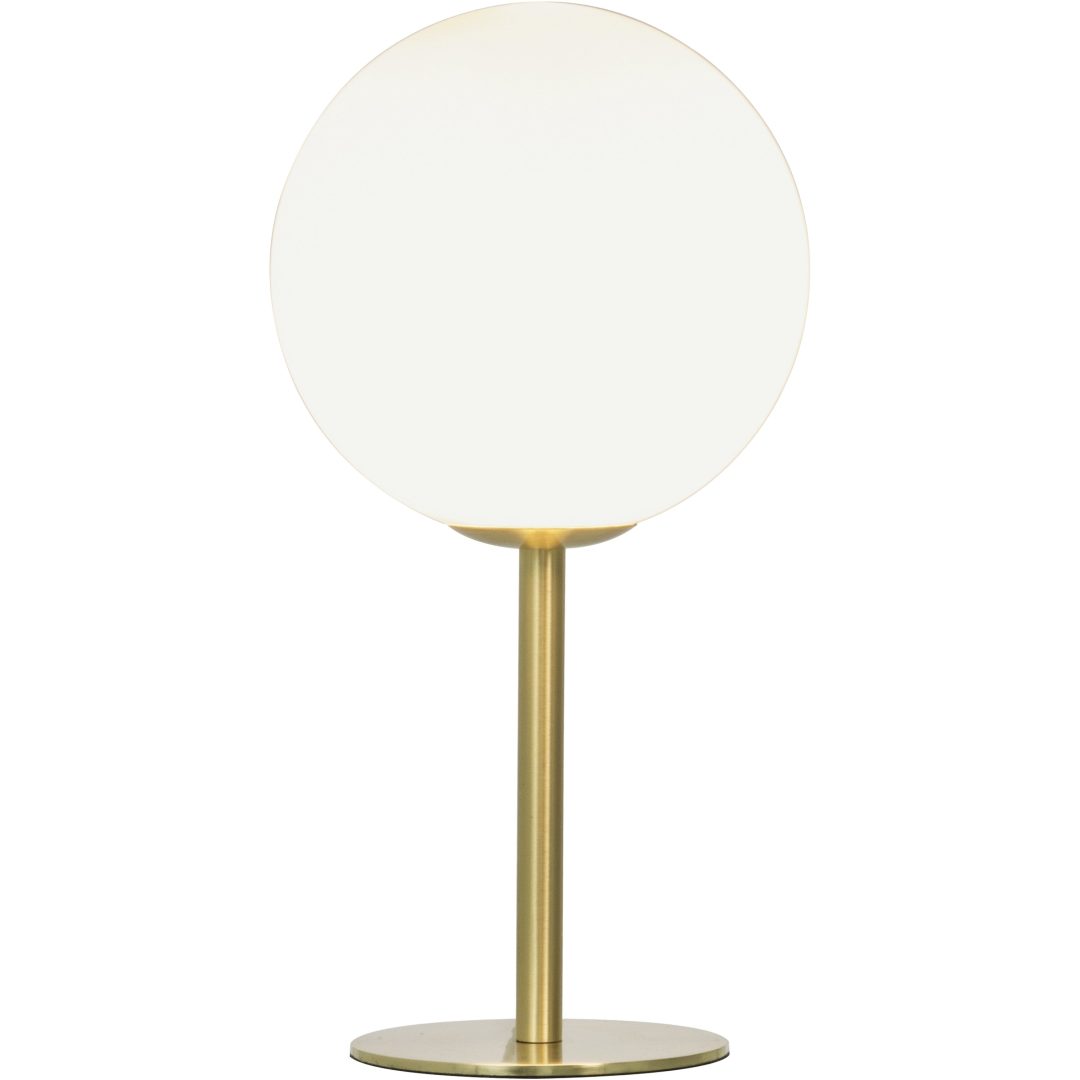 Molekyl Bordlampa 1, Matt Mässing/vit ANETA HOME Sockel G9 Matt Mässing /Vit
