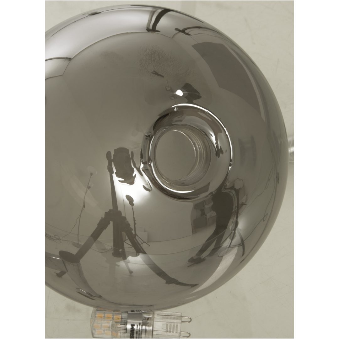 Molekyl Bordlampa 1, Svart/rök ANETA HOME Sockel G9 Svart /Rökgrå – bild 3