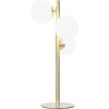 Molekyl Bordlampa 3a, Matt Mässing/vit ANETA HOME Sockel G9 Matt Mässing /Vit – miniatyr 1