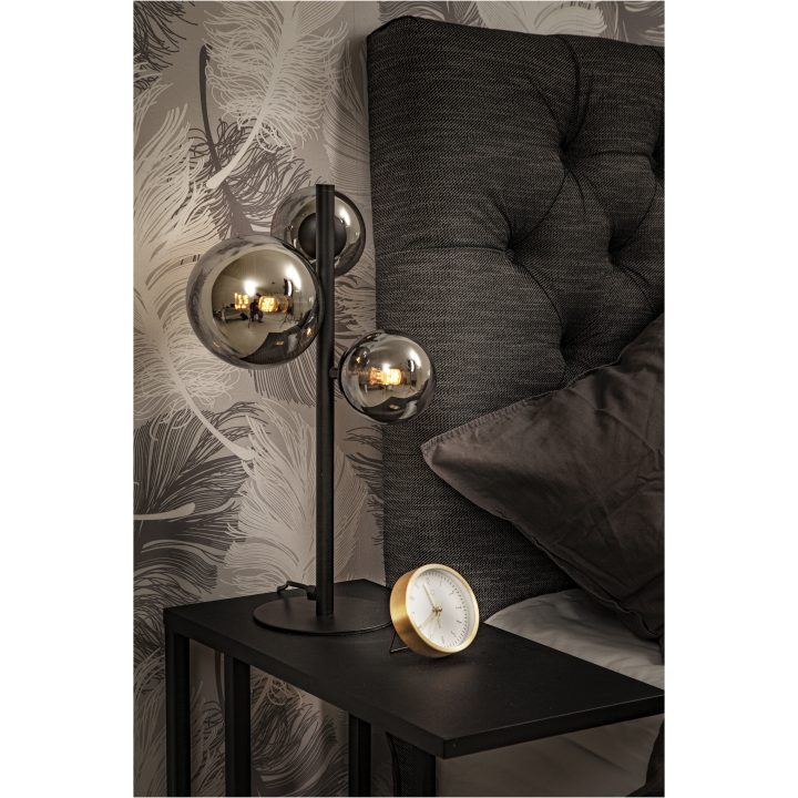 Molekyl Bordlampa 3a, Svart/rök ANETA HOME Sockel G9 Svart /Rökgrå – bild 9