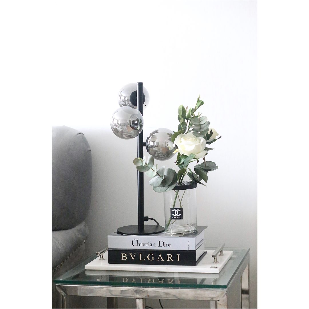 Molekyl Bordlampa 3a, Svart/rök ANETA HOME Sockel G9 Svart /Rökgrå – bild 8