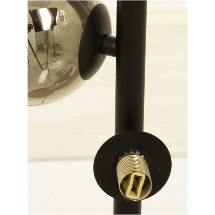 Molekyl Bordlampa 3a, Svart/rök ANETA HOME Sockel G9 Svart /Rökgrå – bild 3