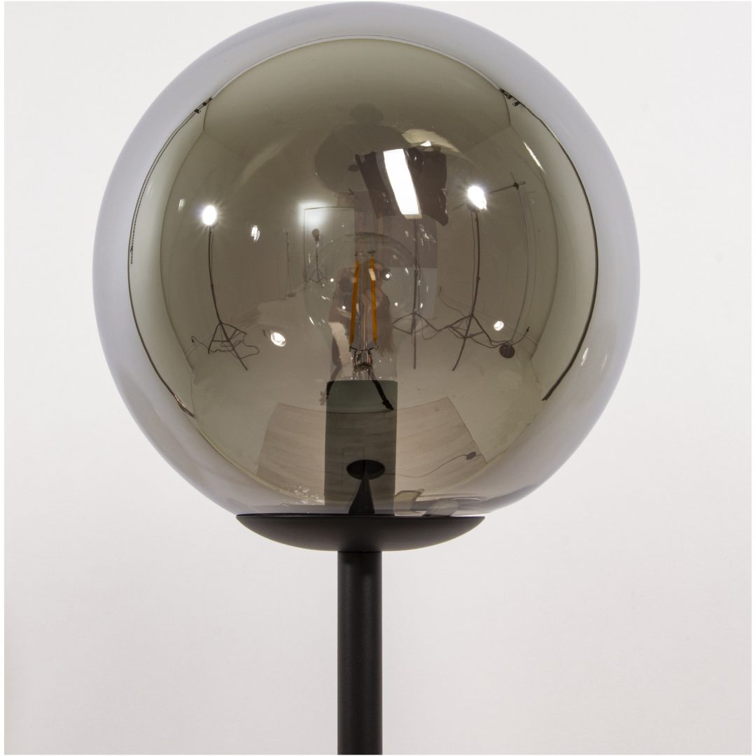 Molekyl Golvlampa, ANETA HOME Sockel E14 Svart /Rökgrå – bild 3