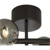 Molekyl Plafond, ANETA HOME Sockel G9 Svart /Rökgrå – miniatyr 2