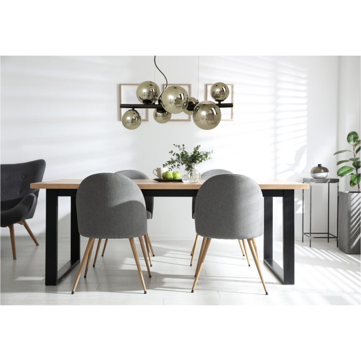 Molekyl Taklampa L58, Svart/rök ANETA HOME Sockel G9 Svart /Rökgrå – bild 6