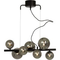 Molekyl Taklampa L58, Svart/rök ANETA HOME