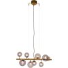 Molekyl Taklampa L73, Antik/rök ANETA HOME Sockel G9 – miniatyr 1