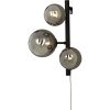 Molekyl Vägglampa, Svart/rök ANETA HOME Sockel G9 Svart /Rökgrå – miniatyr 1