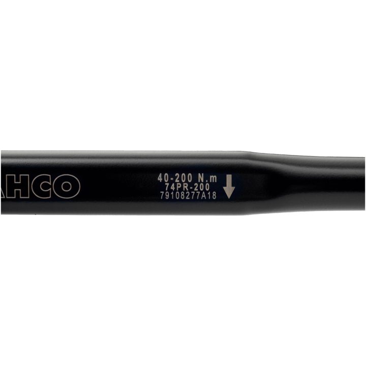 Momentnyckel Mekanisk Förinställd 20-100 Nm BAHCO 252 mm / 20-100 Nm / 74PS-100 – bild 5