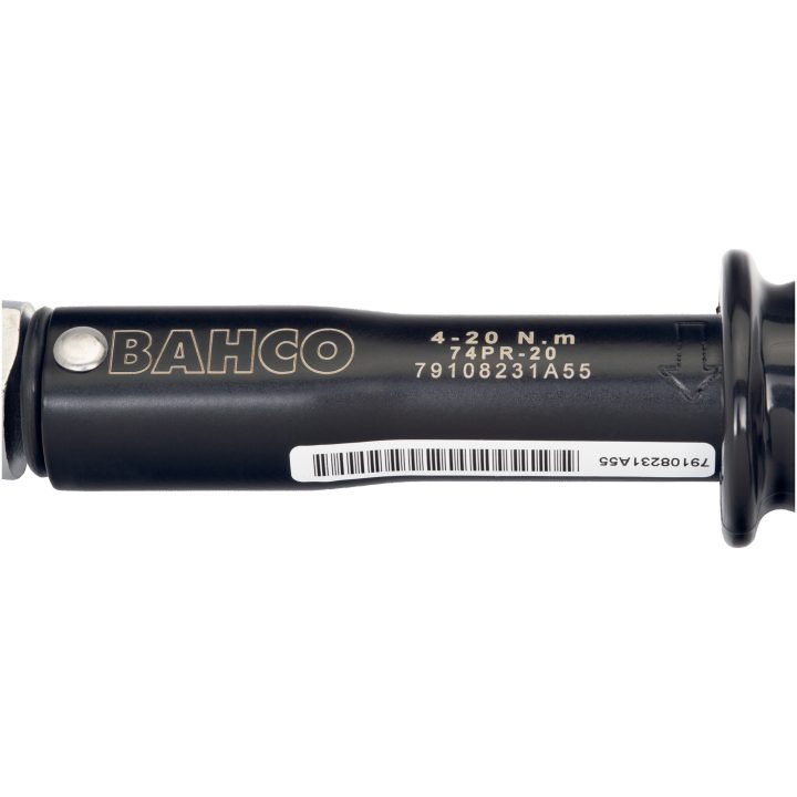 Momentnyckel Mekanisk Förinställd 4-20 Nm BAHCO 143 mm / 4-20 Nm / 74PS-20 – bild 4