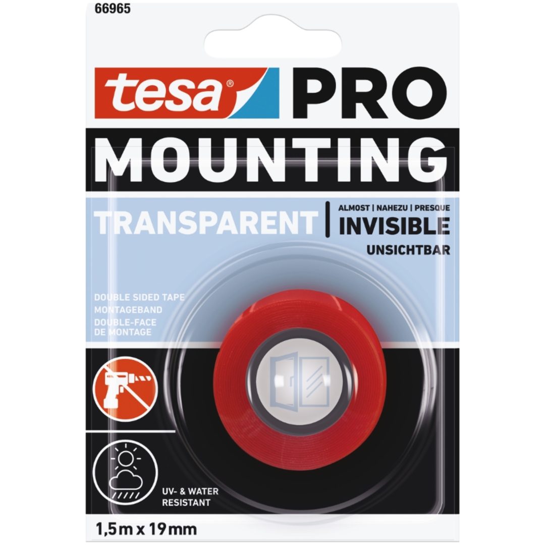Mont Tejp Pro Transp TESA Bredd: 19 mm L: 1.5 m