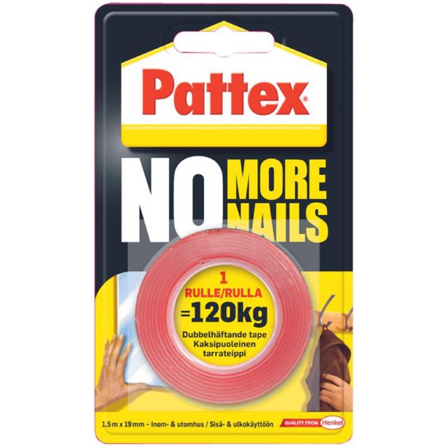 Montagetejp 120kg No More Nails PATTEX