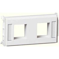 MONT.BRICKA 2xRJ45 AMP 110