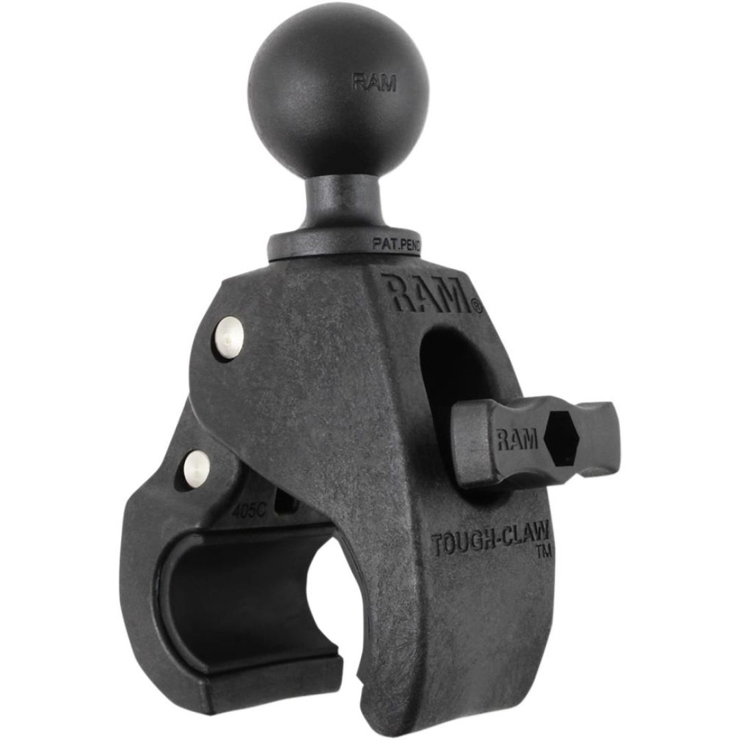 Monteringsbas Medium Tough-claw Med 1" Diameter Gummiboll Svart RAM MOUNT Bas