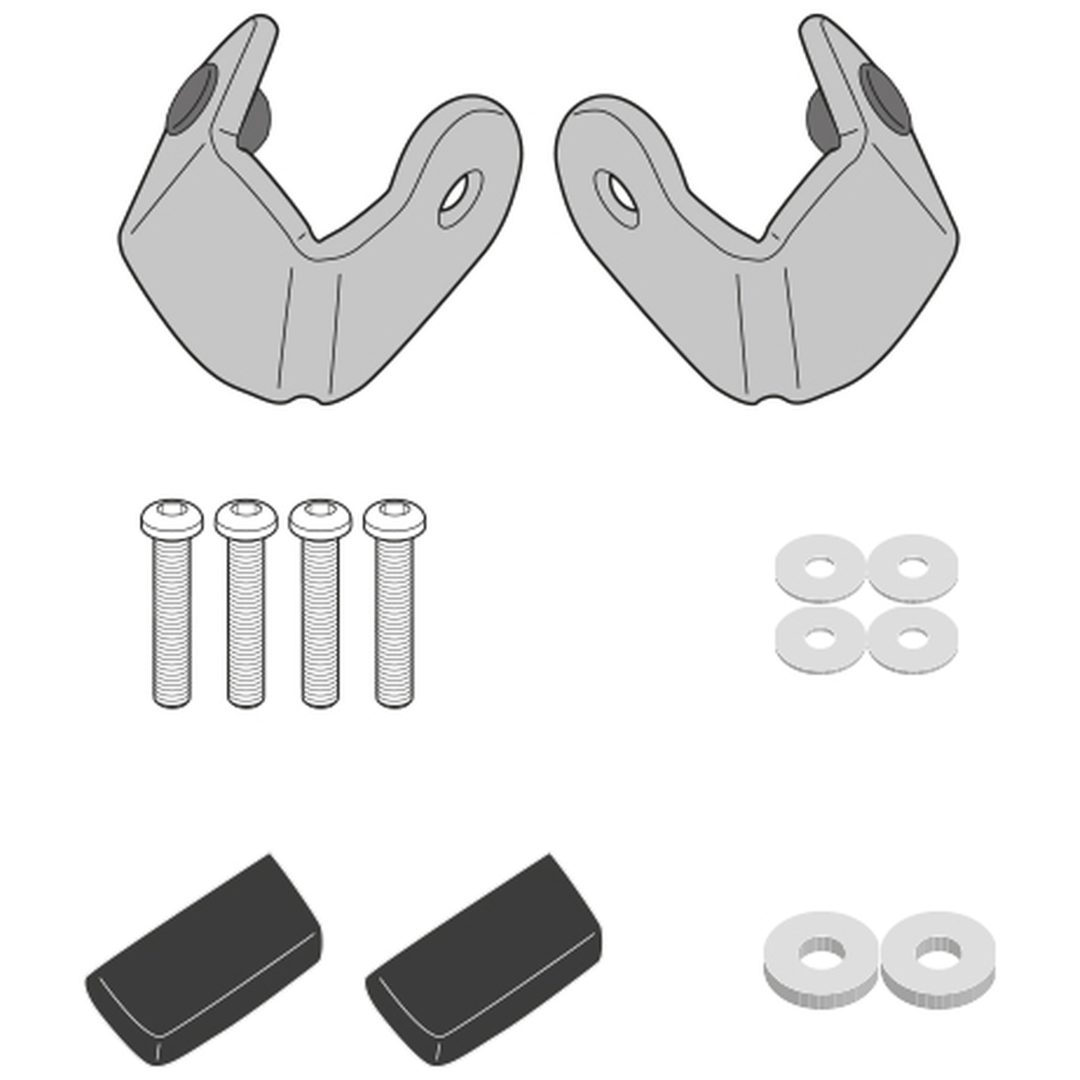 Monteringskit för spoiler D5132KIT Givi C400GT
