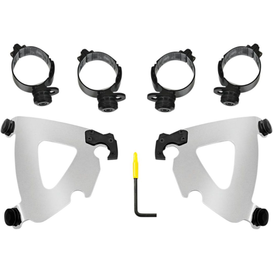 Monteringskit Trigger-Lock Road Warrior Silver MEMPHIS SHADES Monteringskit