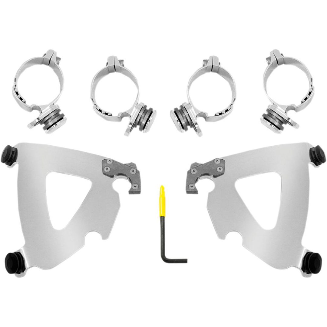Monteringskit Trigger-Lock Road Warrior Silver MEMPHIS SHADES Monteringskit