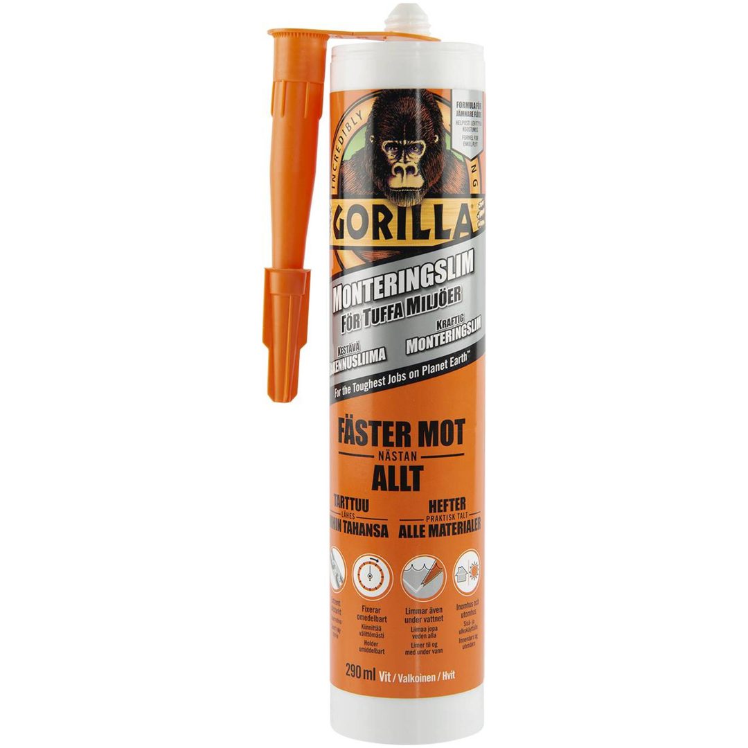Monteringslim Gorilla