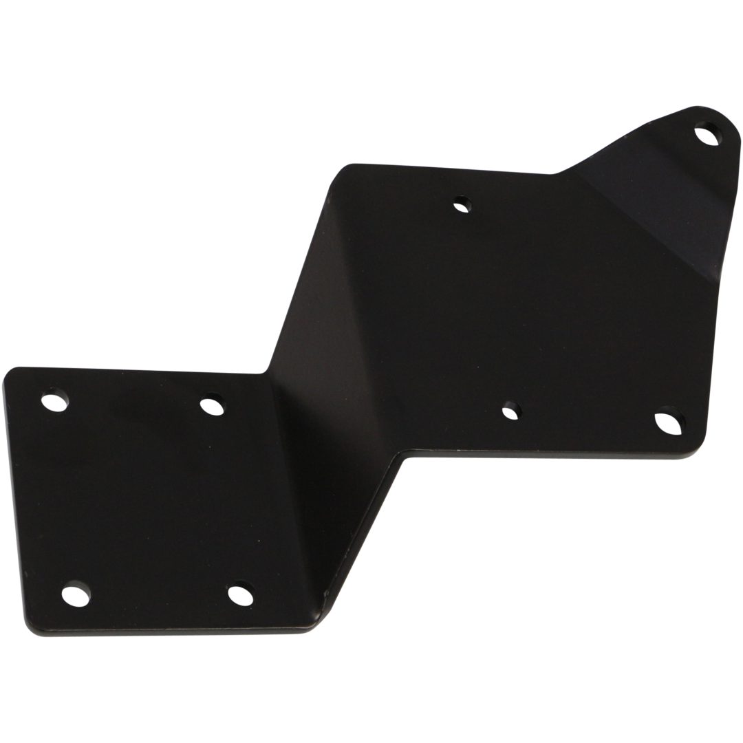 Monteringsplatta Krom Rostfritt Stål VANCE & HINES EXHAUST MOUNTING PLATE – bild 2