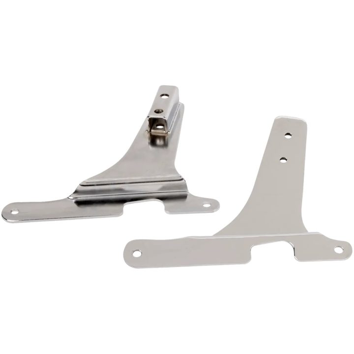 Monteringsplatta Square Sissy Bar Chrome Drag Specialties – bild 2