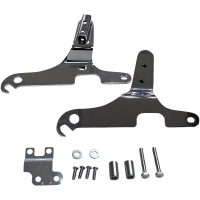 Monteringsplatta Square Sissy Bar Chrome Drag Specialties