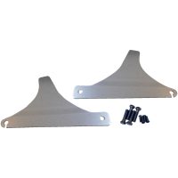 Monteringsplatta Square Sissy Bar Chrome Drag Specialties