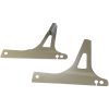 Monteringsplatta Square Sissy Bar Chrome Drag Specialties – miniatyr 1