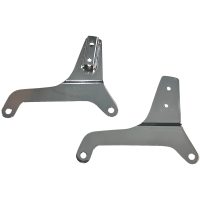 Monteringsplatta Square Sissy Bar Chrome Drag Specialties